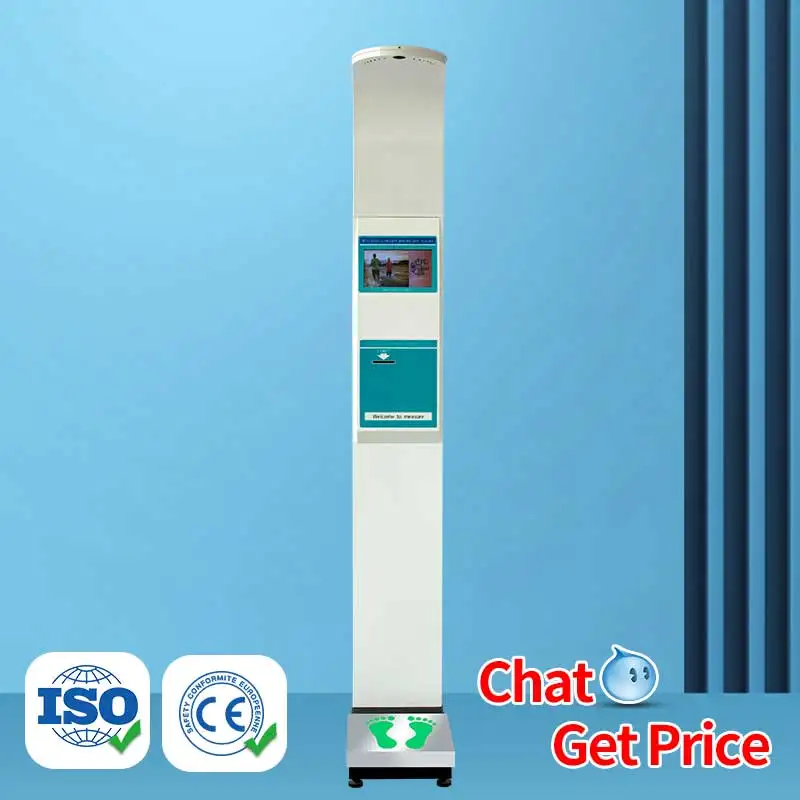 height and weight machine scales 200kg wifi lcd electronic digital weighing printing scale