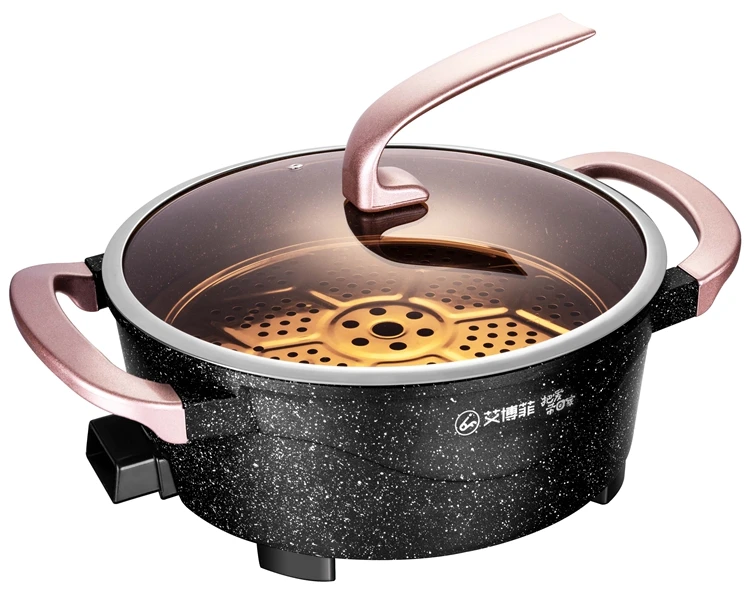 High Quality Multifunction Electric Freestanding Cooker Kitchen Round Electric Pot