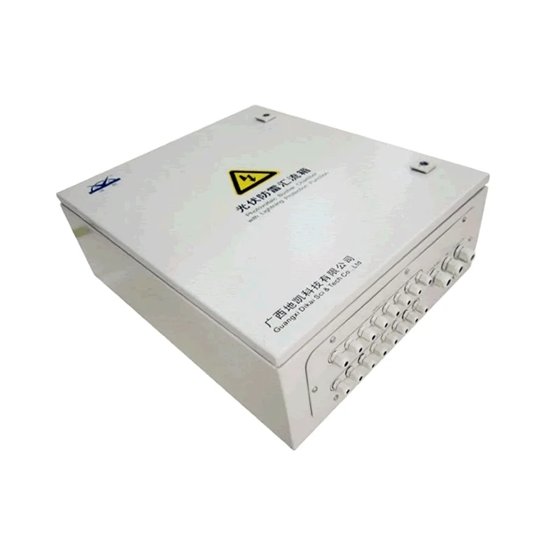 Strings DC Combination Lock Box Solar PV Combiner Box 4-24strings