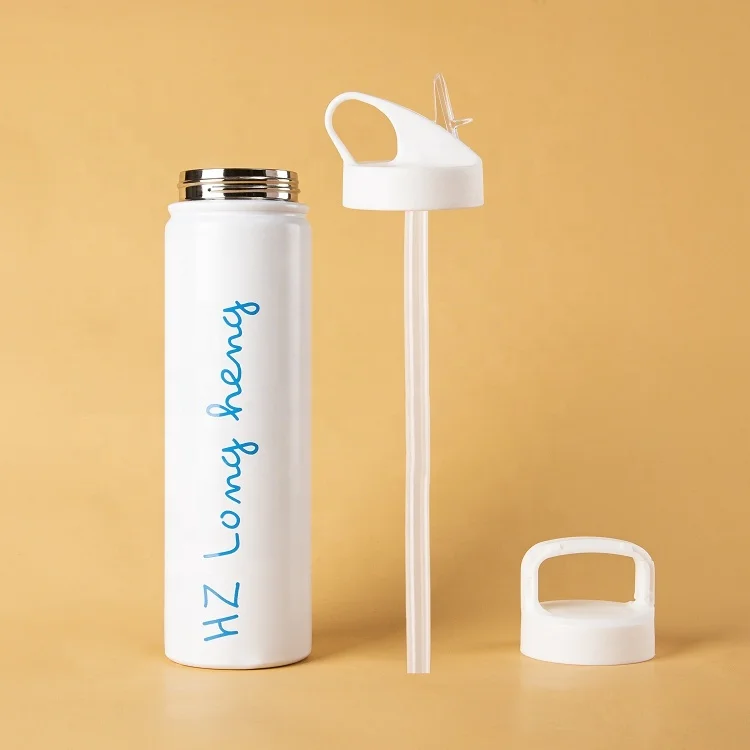 Bpa free hot and cold custom logo thermal drink bottle double wall vacuum flask insulated stainless steel water bottle