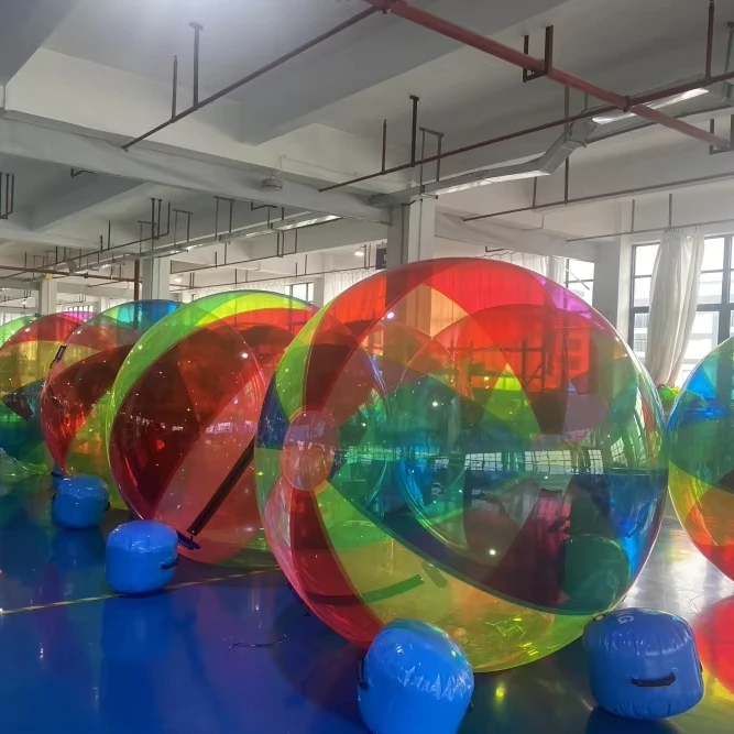 Giant Inflatable Body Zorb Human Hamster Ball,Large TPU Inflatable Zorbing Ball for Adults and Children