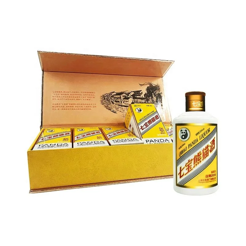 Wholesale Sauce Fragrance 100ml/Bottles Chinese Liquor Maotai Flavor Custom Alcoholic Beverages