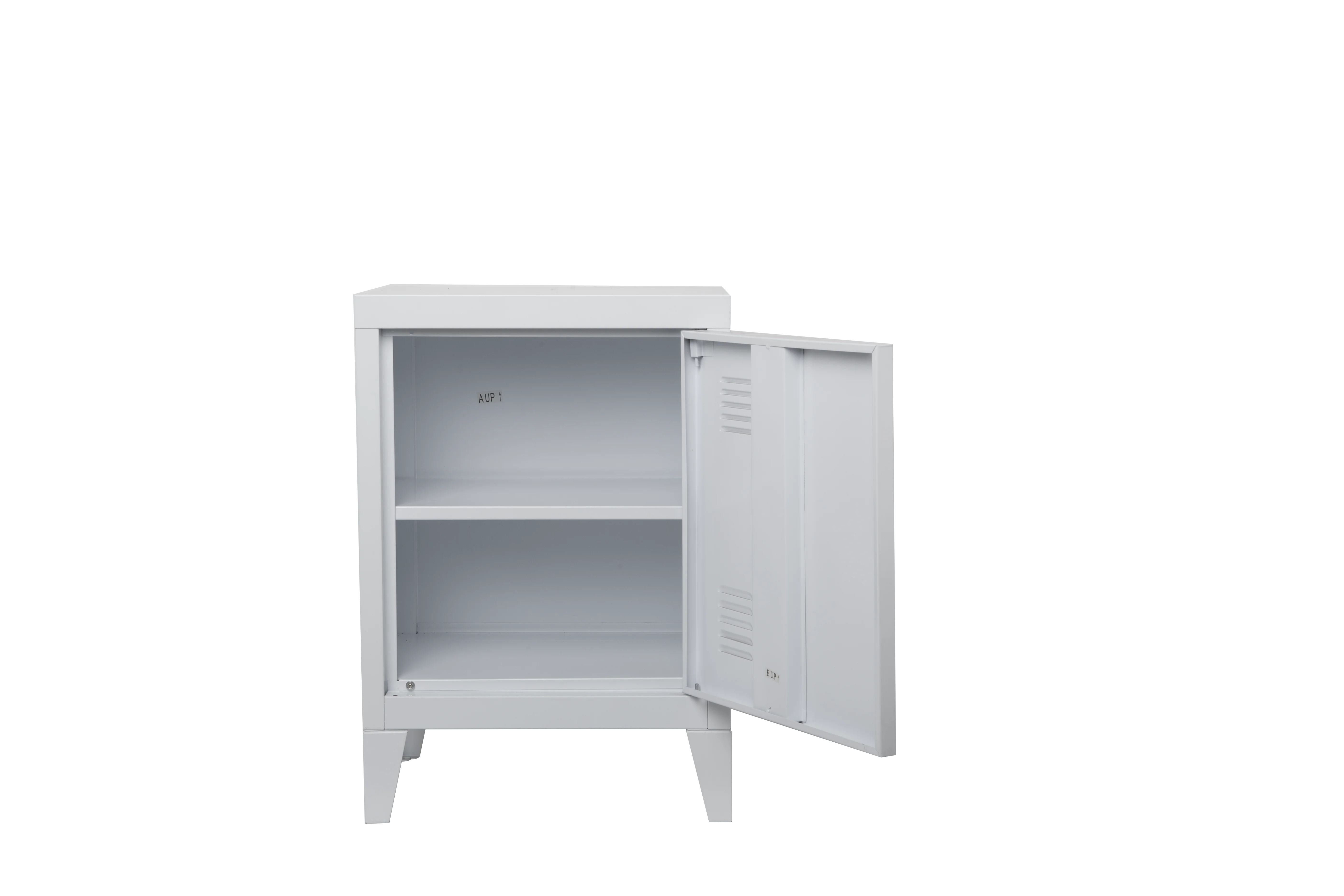 Nordic ins wind master bedroom bedside cupboard simple iron art steel storage cabinet sofa edge several non solid wood