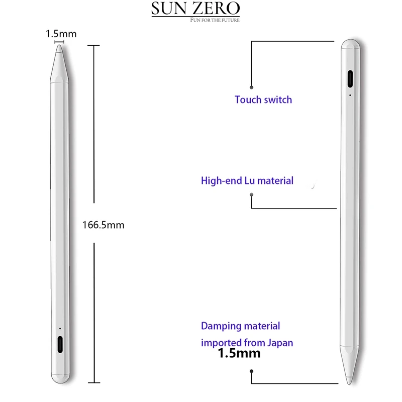 
With customized fast charging battery indicator, support for oblique writing, active stylus with palm-proof function 