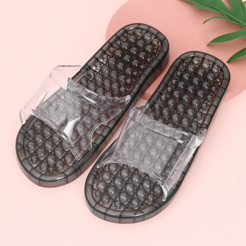 
Customer LOGO Blood Circulation Pvc Massage Slide Sandal 
