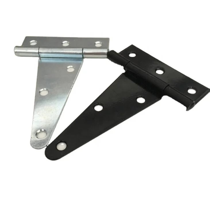 Furniture Hardware High Quality Steel Zinc Plated T Gate Hinge