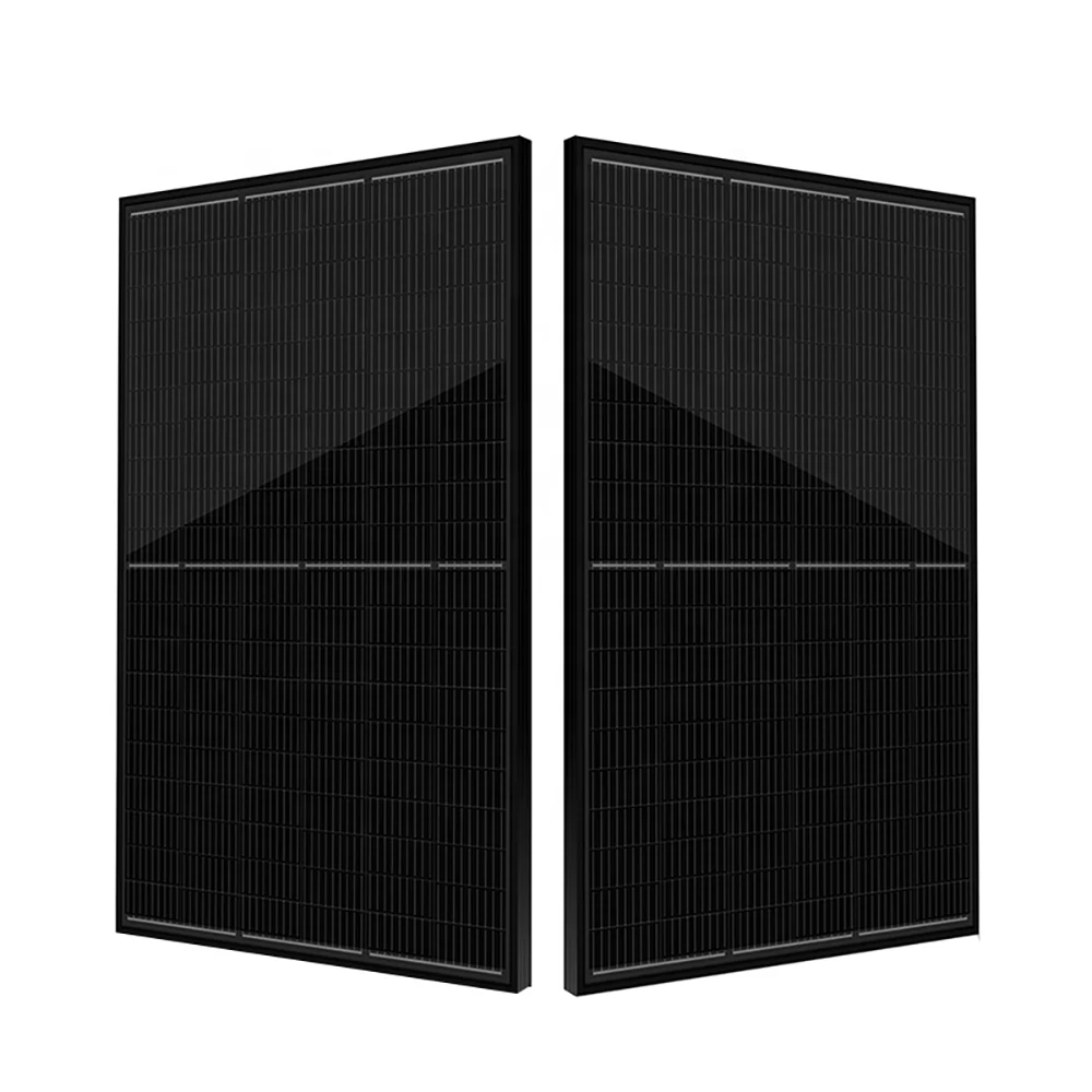 Europe Rotterdam Warehouse Stock All Black 400 watt Solar Panel 400W 380W 405W 410W 415W 420W 425W 430w Half Cell PV Panels