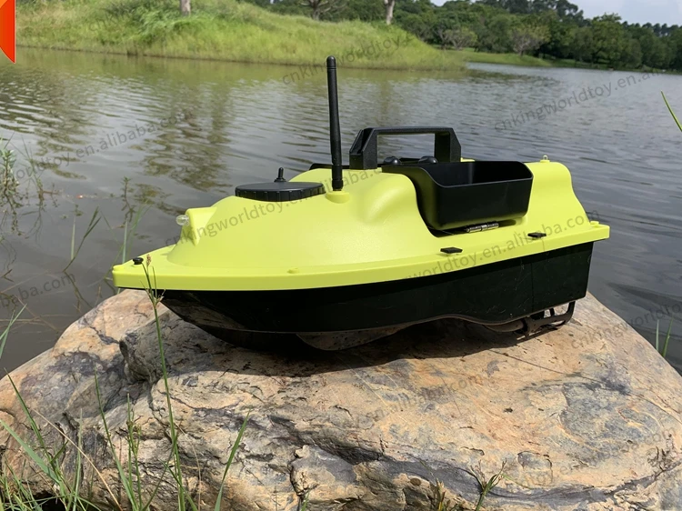 KW 500M Fishermen Fishing Points Carp Feeder RC Fishing Bait boat 2KG 3bin Nesting Lure boat with lock hook RC Boat Ship