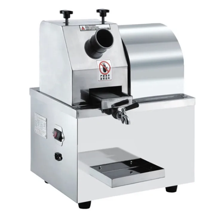 China Factory Seller Sugarcane Juicer Machine With Chiller Electric A Cheap Price