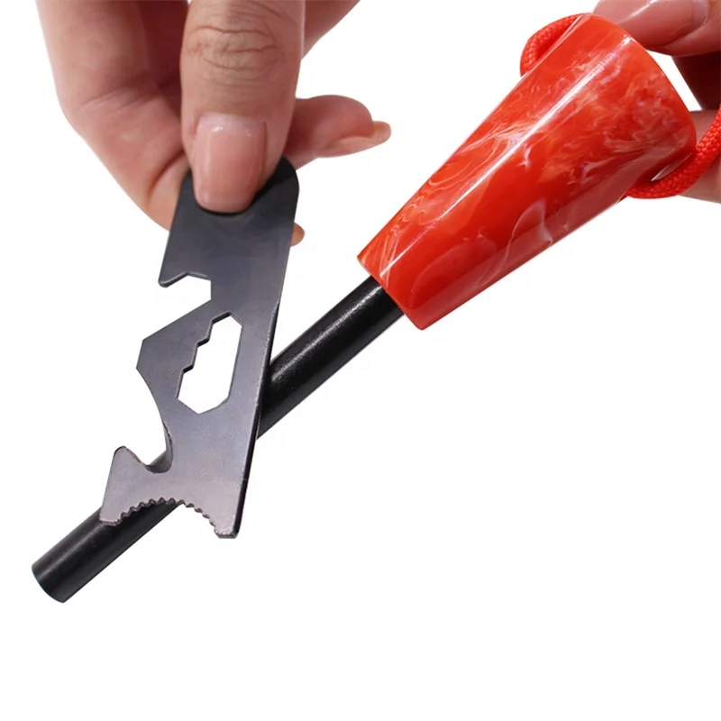 5/16 Inch Thick Magnesium Camping Tool Kit Waterproof Tactical Ferrocerium Rods for Bushcraft Survival