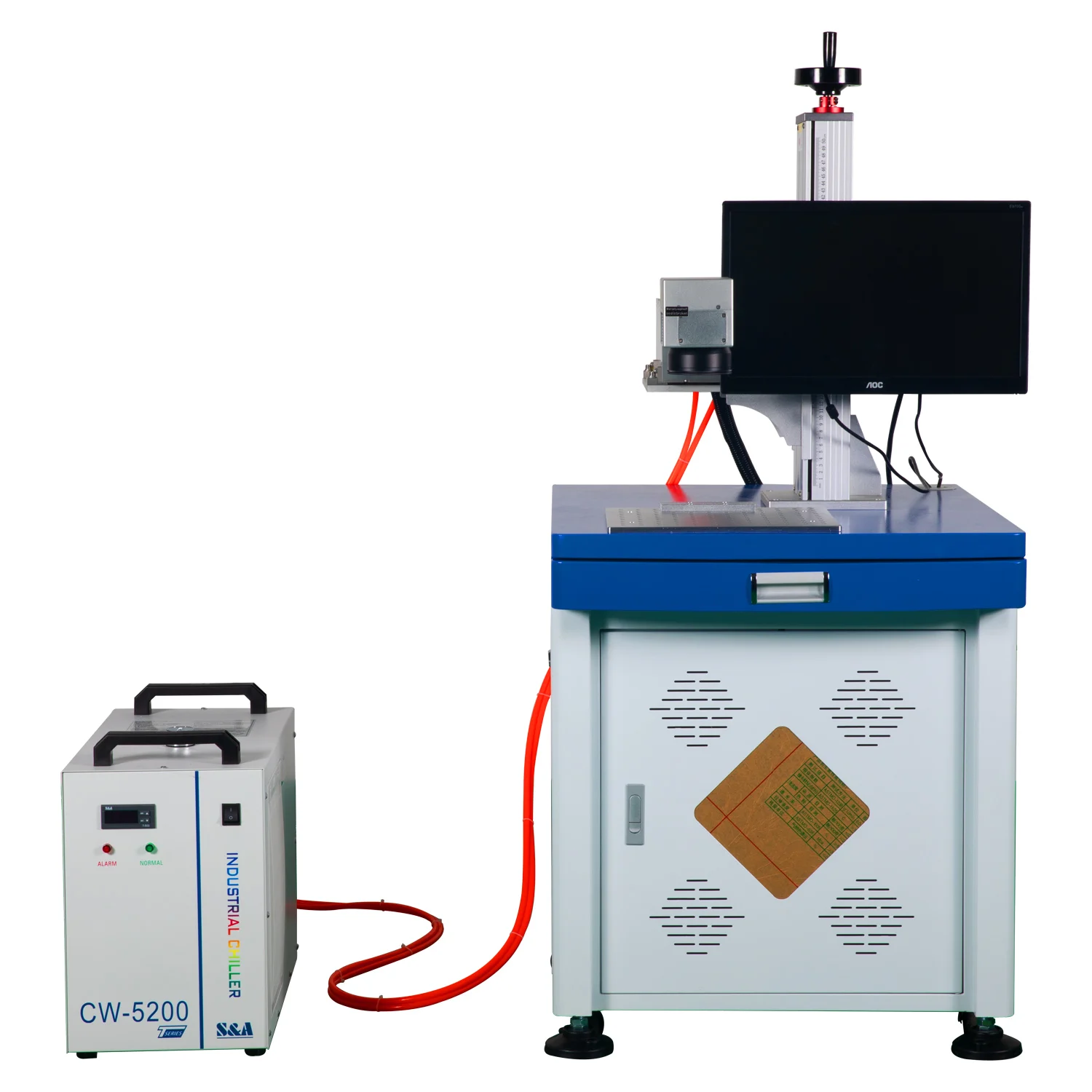 Hot Sale Mini Desktop Laser Marker 20w 30w 50w Raycus Portable Laser Engraver Co2 Laser Marking Machine For Sale