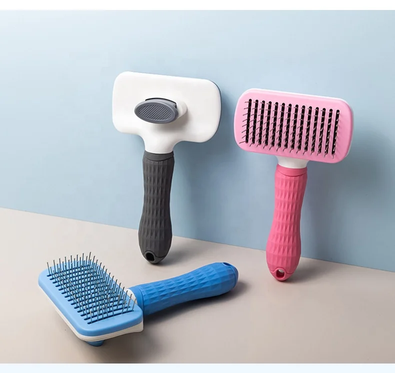 Juice Pet Comb Brush Pet Accessories Portable Hair Removal Beauty Cleaner for Dogs and Cats Pet Hair Removal Tool Comb