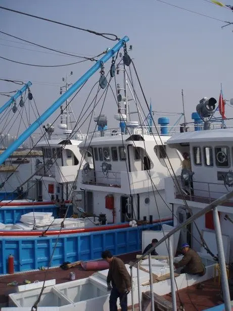 
30.8m China Manufacture New Commerical Recreational Best FRP Fishing Boat Fiberglass Trawler for Sale 