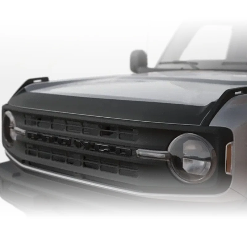 Car Accessories Premium Hood Protector Flag Bug Shield For Ford Bronco 2021