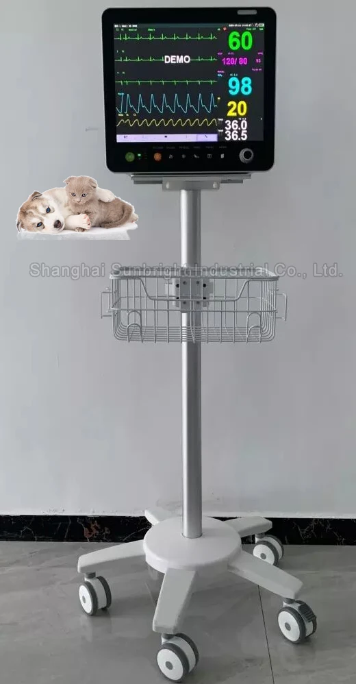 Top 1 portable handheld veterinary use vital Signs multiparameter monitor pets veterinary monitor
