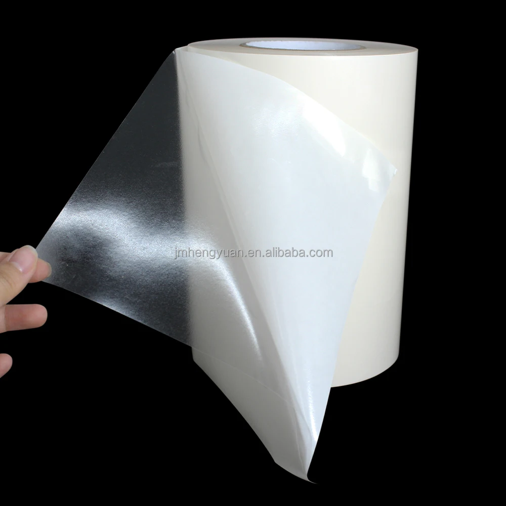Self-adhesive Paper Sticker Polypropylene PP Film Jumbo Roll Label Transparent PP Label