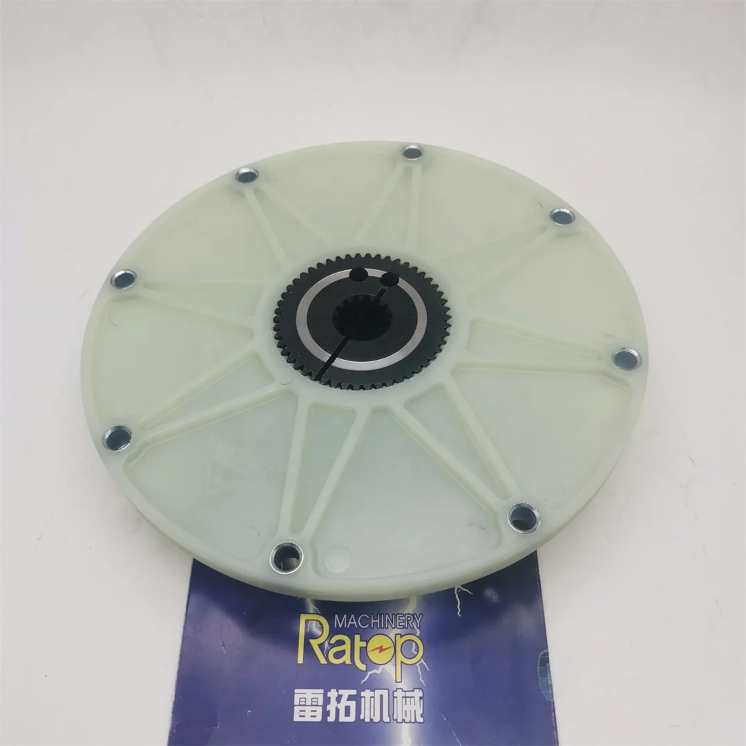 Coupling Assembly 141-7562 141-7561 Nylon Flange Coupling with Hub 241MM X 50T for Excavator E303.5 E242