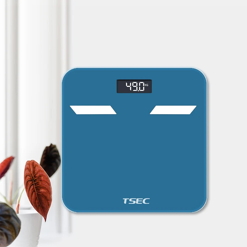 Wholesale Custom BMI Body Composition Analyzer Bluetooth Compatible LED Digital Intelligent Weight Body Fat Scale With App