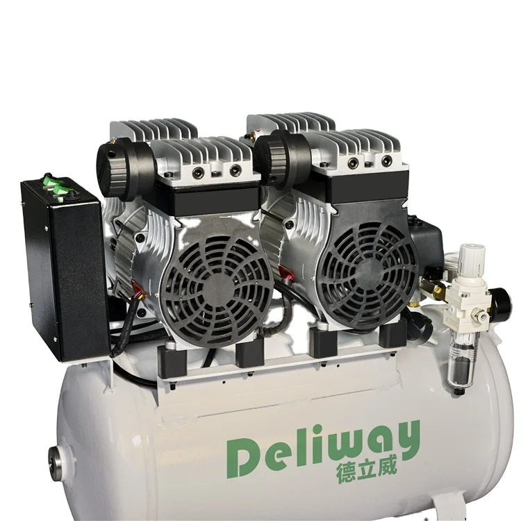 Hot selling 110v 60 hz oil free low noise 2hp air compressor head with etl approval