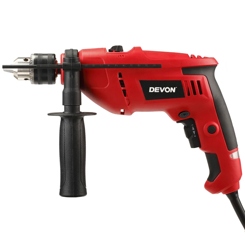 DEVON Electric Drill Impact Drill High Power In Drilling Screw Furniture Installation