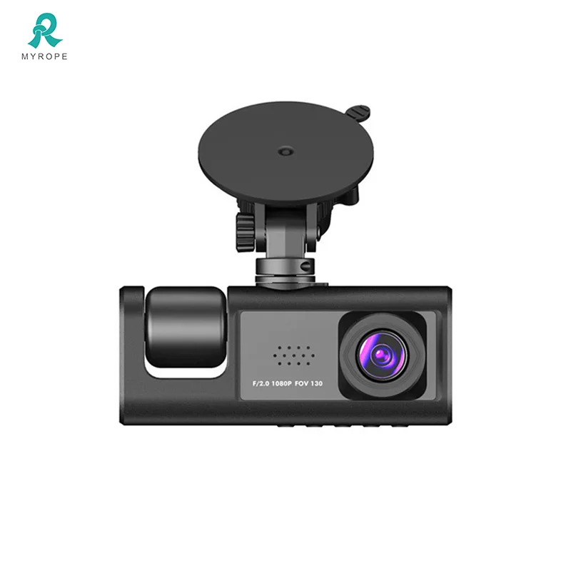 Dual Lens Dash Cam Front and Rear 1080p HD Night Vision Dashboard Camera Dash Cam Doble Camara