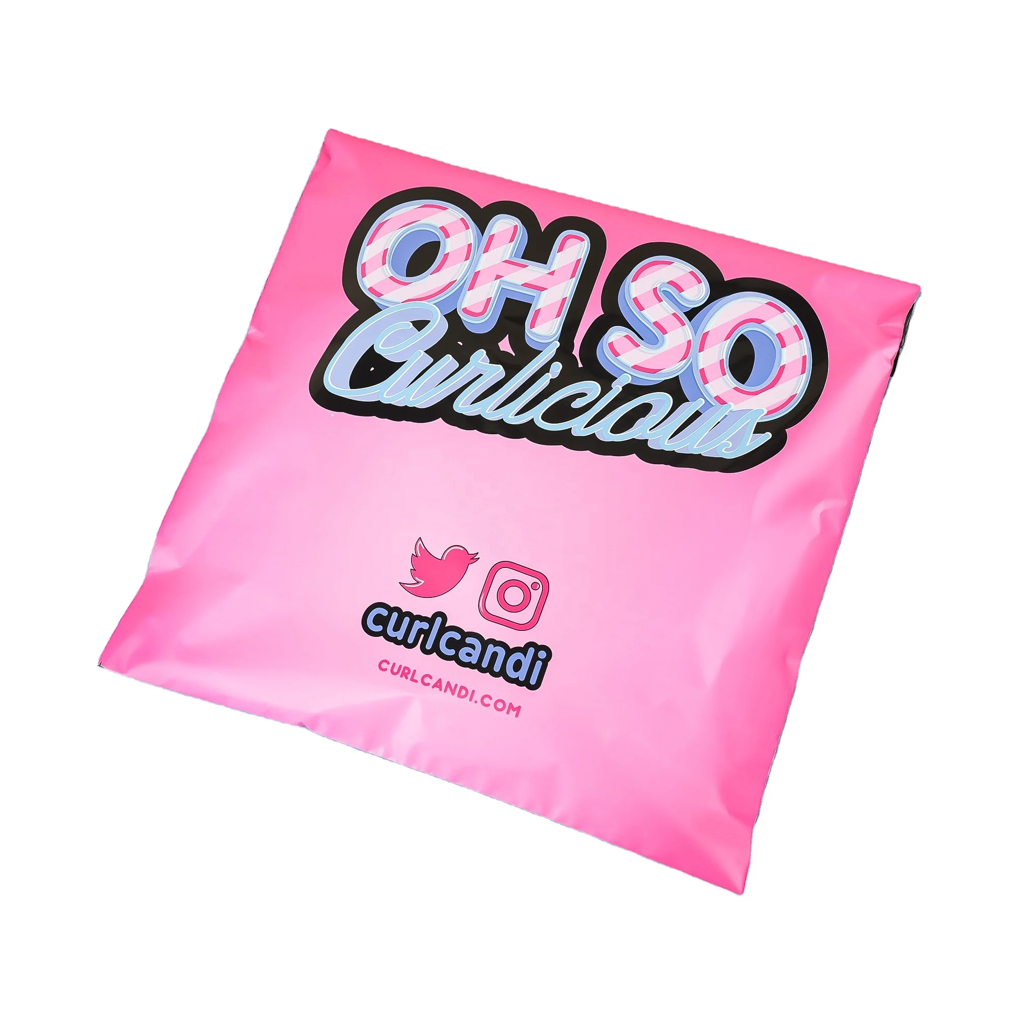 Competitive Price Custom Recyclable Poly Mailer Poly Packing Cheap Manufacturer Low Price Pink Custom Poly Mailer