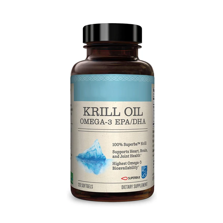 Лучшая продажа лечебная добавка масло Кето криля софтгелевая капсула Omega3 криловое мягкие гелевые капсулы