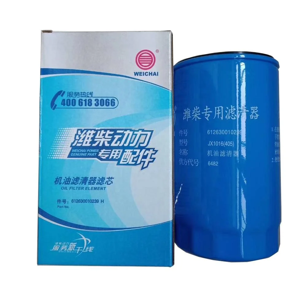 
Weichai engine oil filter element JX1016 1000428205 612630010239 