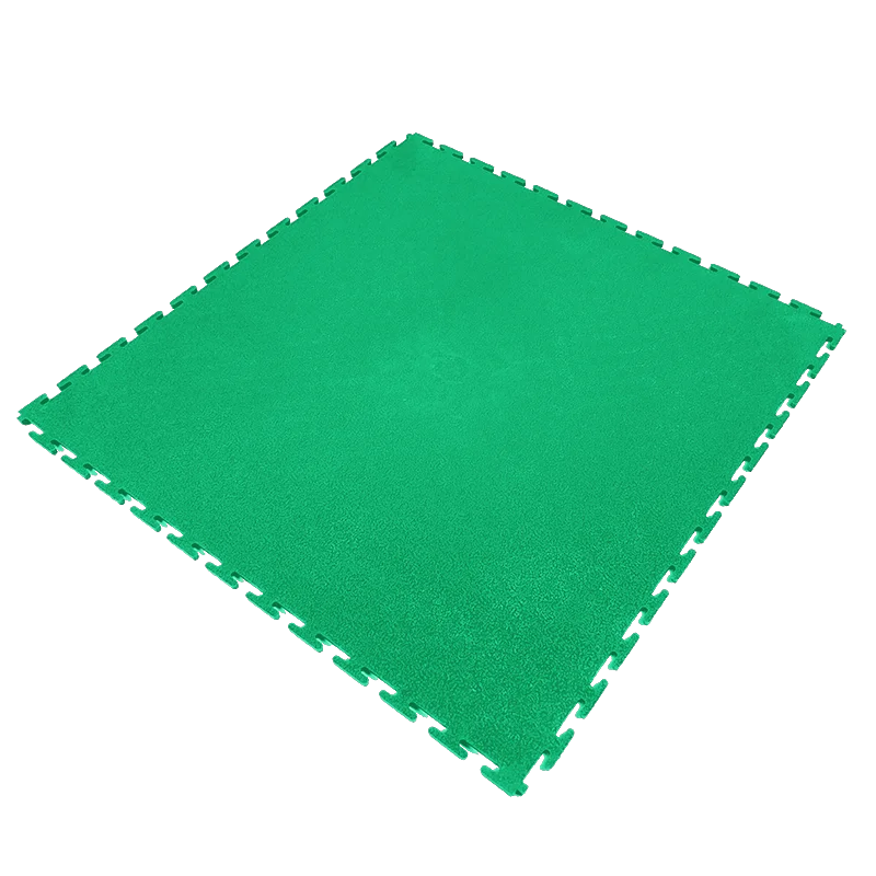 Interlocking 6.5MM Indoor Anti-Slip Commercial Industrial Garage Vinyl Floor Covering Non Slip PVC Flooring Mat Tiles
