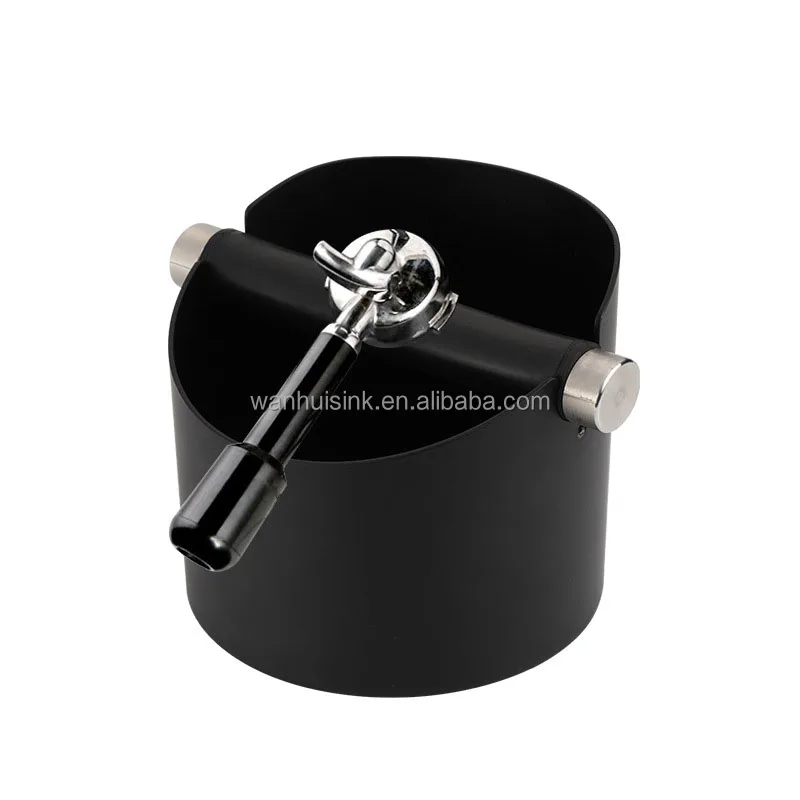 Barista tools coffee accessories tapered chute espresso grind box coffee ground knock box