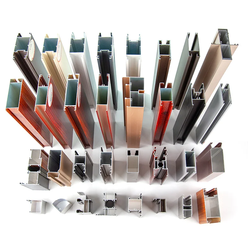 6061 t651 customized anodized extruded profiles various shapes of OEM aluminum extrusion profiles for construction