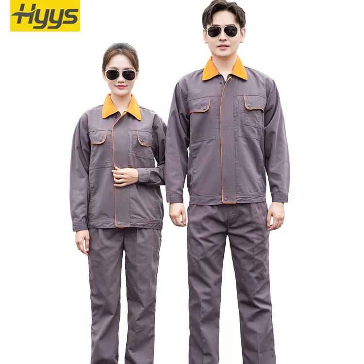 Anti-pilling polyester/cotton fabric working suit industrial safety clothing workear