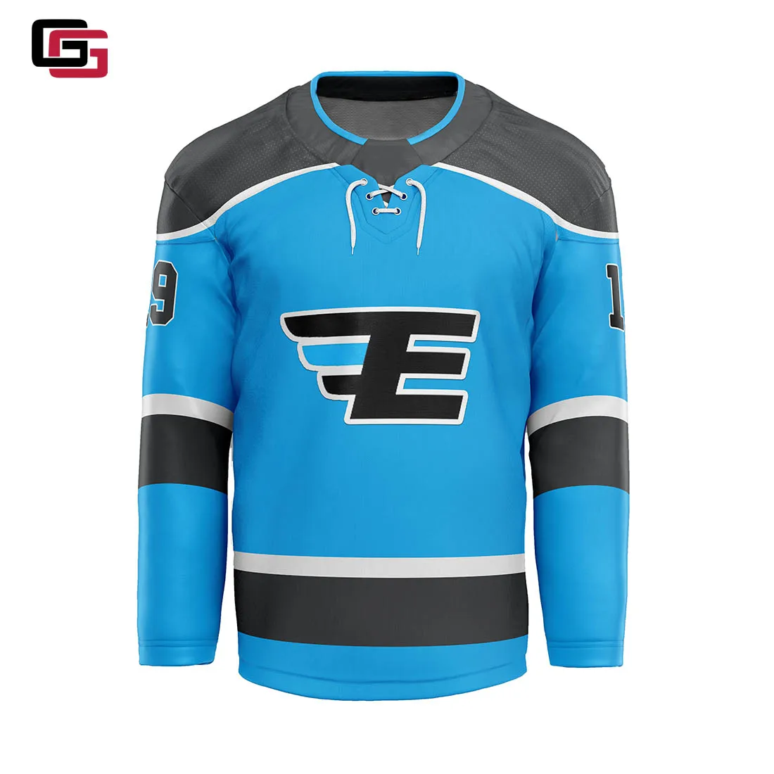 
Kids men bulk goalie custom made plain practice team set reversible mesh ice hockey jerseys sublimated made in China 