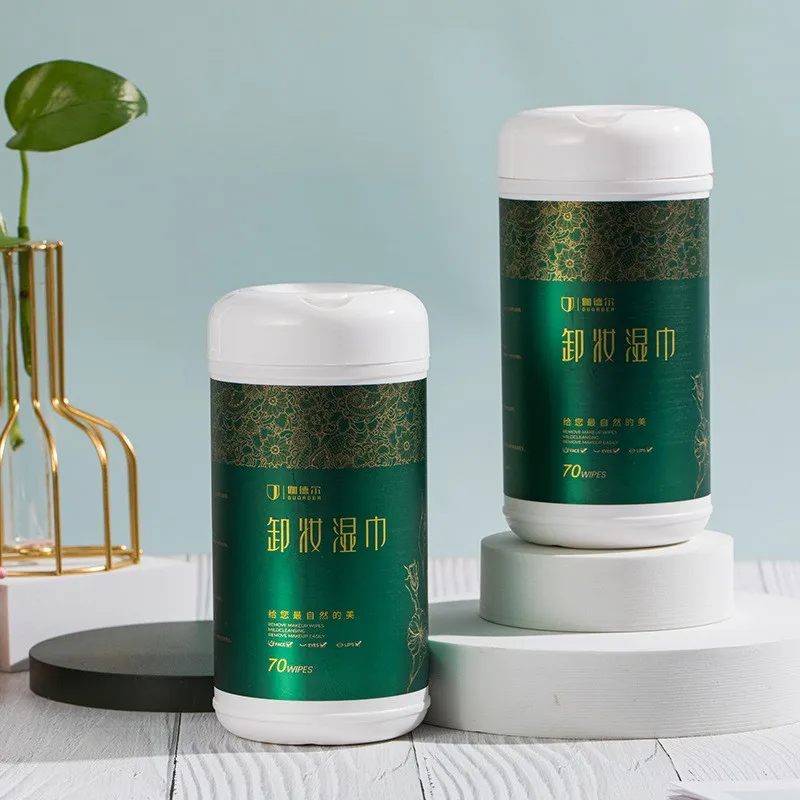 Alcohol free makeup remover facial wipes makeup remover cleansing face wipes