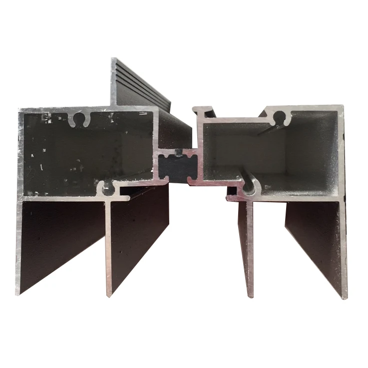 High quality Aluminum Alloy 6000 Series Extruded customized Aluminum Window Door Frame in different shapes