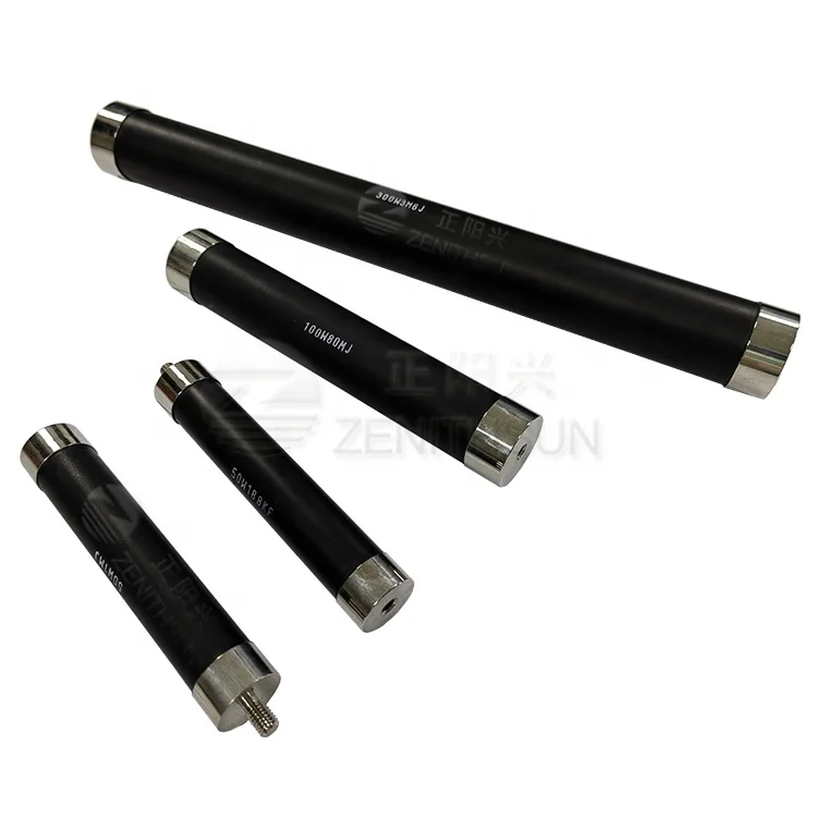 80Watt  Thick Film Ceramic Cylindrical  Non-inductive High Voltage Resistors