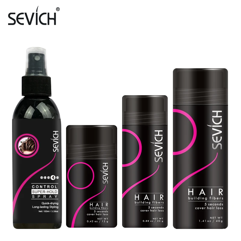 New Arrival Hair Styling Products keratin Hair Fiber Powder Spray Hair Building Fiber
