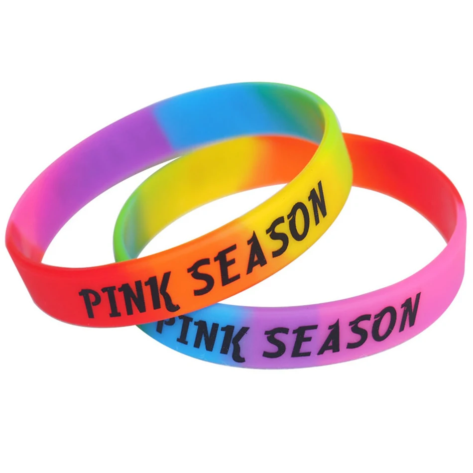 Customized Logo Promotion Silicone Bracelet, Silicone Promotion Wristband