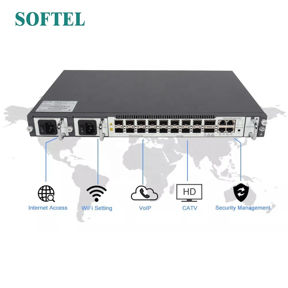 HUA-WEI ZTE Original NEW XGPON OLT C620 GPON/ XGSPON XG-PON OLT