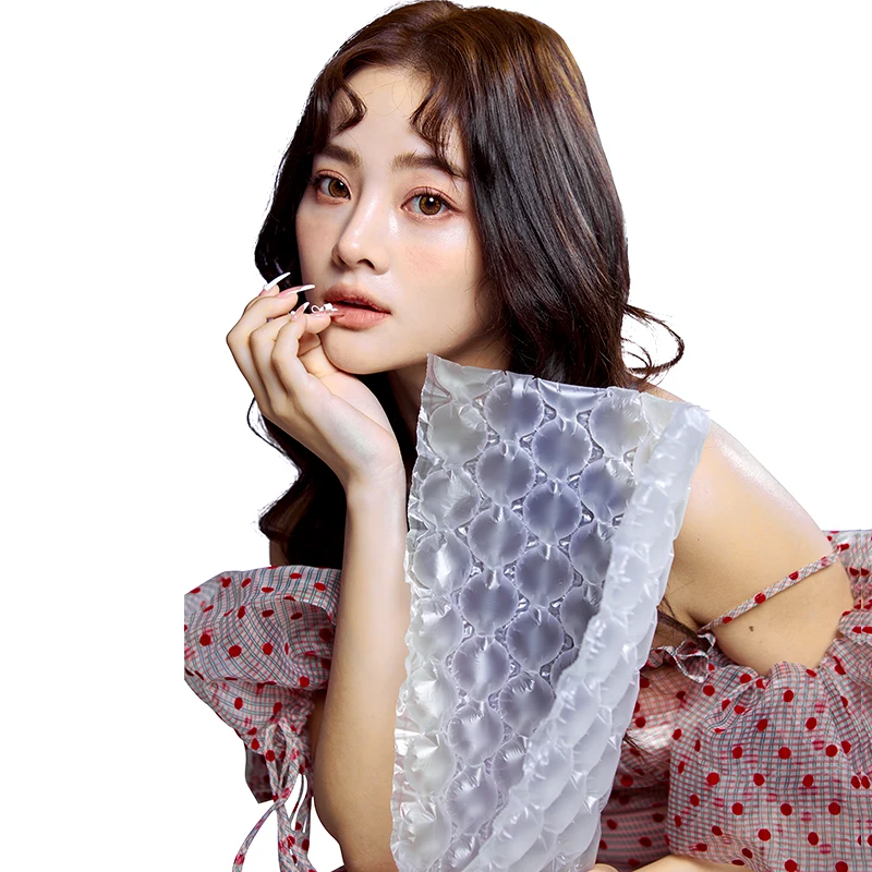 Conscientious Seller Durable Resilient Eco-Friendly EVA Material Air Bubble Pillow PE Shockproof Air Cushion Film Buffer Filler