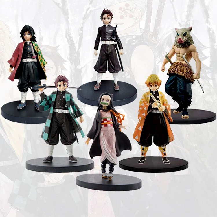 
11 Styles Custom 3D Printing Demon Slayer: Kimetsu No Yaiba PVC Garage Kit Model Toys Doll Anime Action Figure 