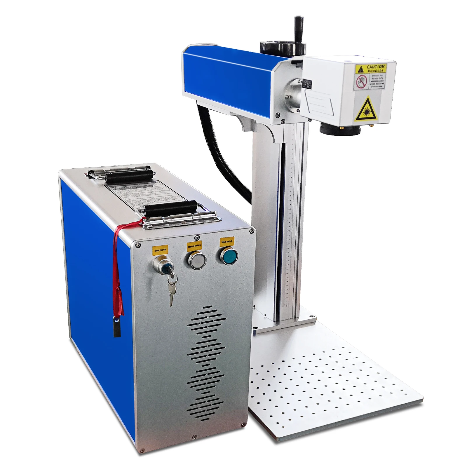 
Split fiber laser marking machine for phone cover/cup printing fiber laser 30w 