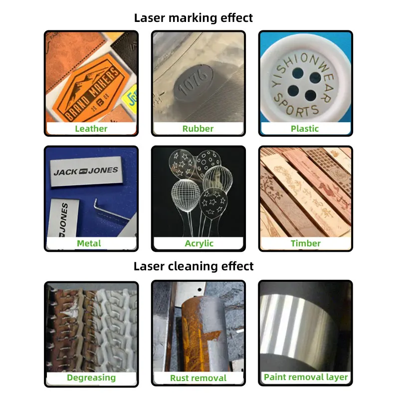CNC LY Portable Laser Marking Machine 50W/100W Fiber Laser Engraving for Glass & Plastic Supports DXF & PLT Graphic Format