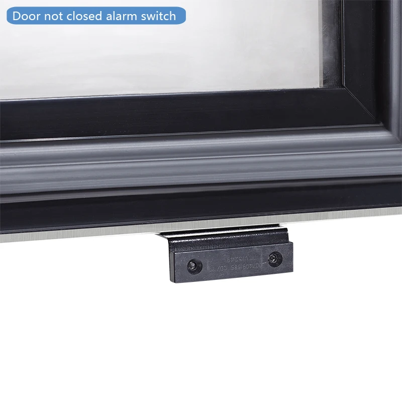 Best-Selling 24 Inches French Stainless Steel Double Glass Door Silluette Beverage Wine Cooler