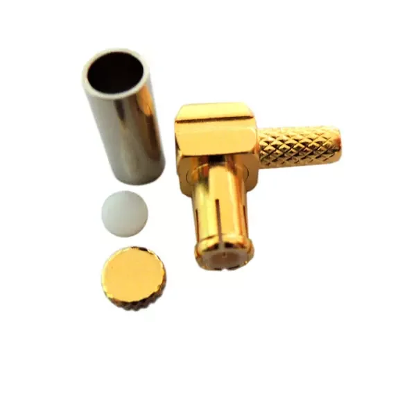 Yonghao RG174/316 Cable MCX Male Right Angle Connector