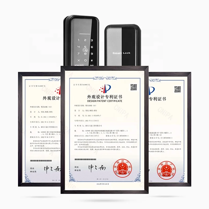 Smart Card Hotel Lock Affordable Best NFC Fingerprint Wireless Smart Home Door Lock for Office