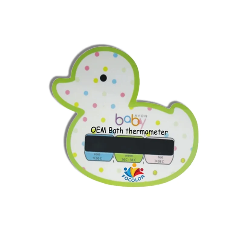 Wholesale Baby Bath Thermometer Indoor LCD Temperature Sensing Sticker