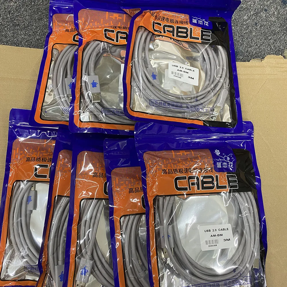 High Speed Transmission USB 2.0 3.0 Data Cable for Solvent Eco-Solvent Printer USB Cable
