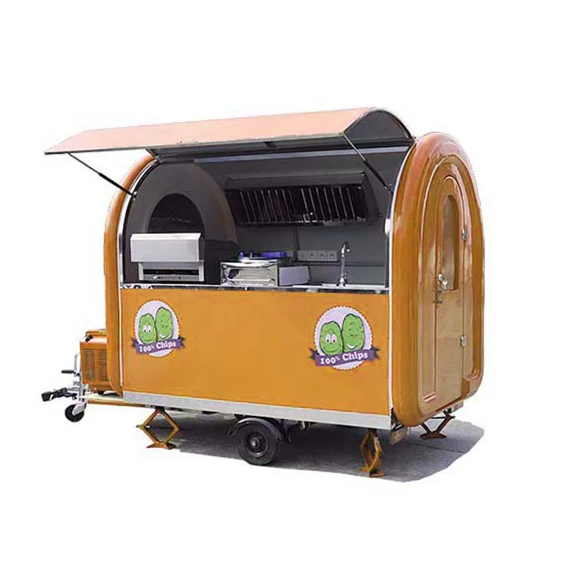 Electric Food Truck/Ice Cream Cart For Sale/Mobile Food Vehicle