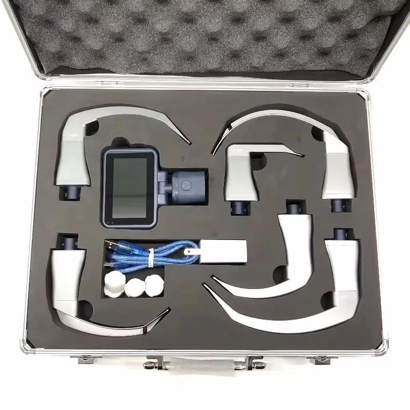 Hot selling LCD Display Video Laryngoscopes Reusable Airway Video Laryngoscope